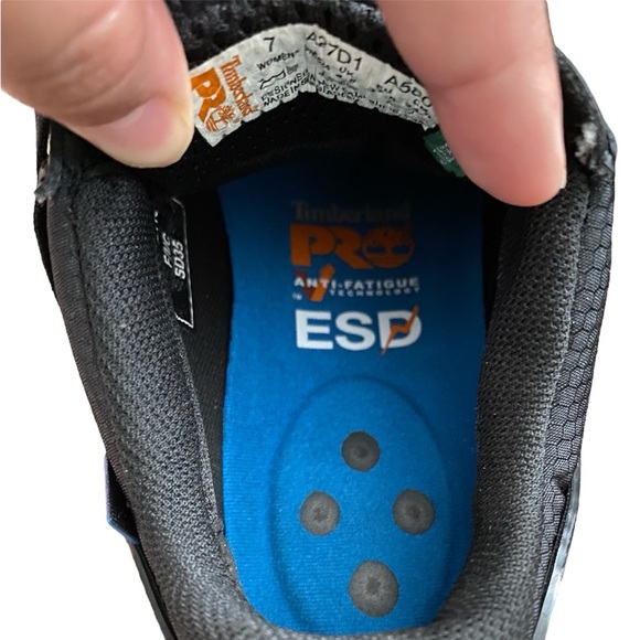 NIB Women’s Timberland Pro Reaxion SD35 Composite Toe Safety Work Shoe Size 7 - Picture 12 of 14